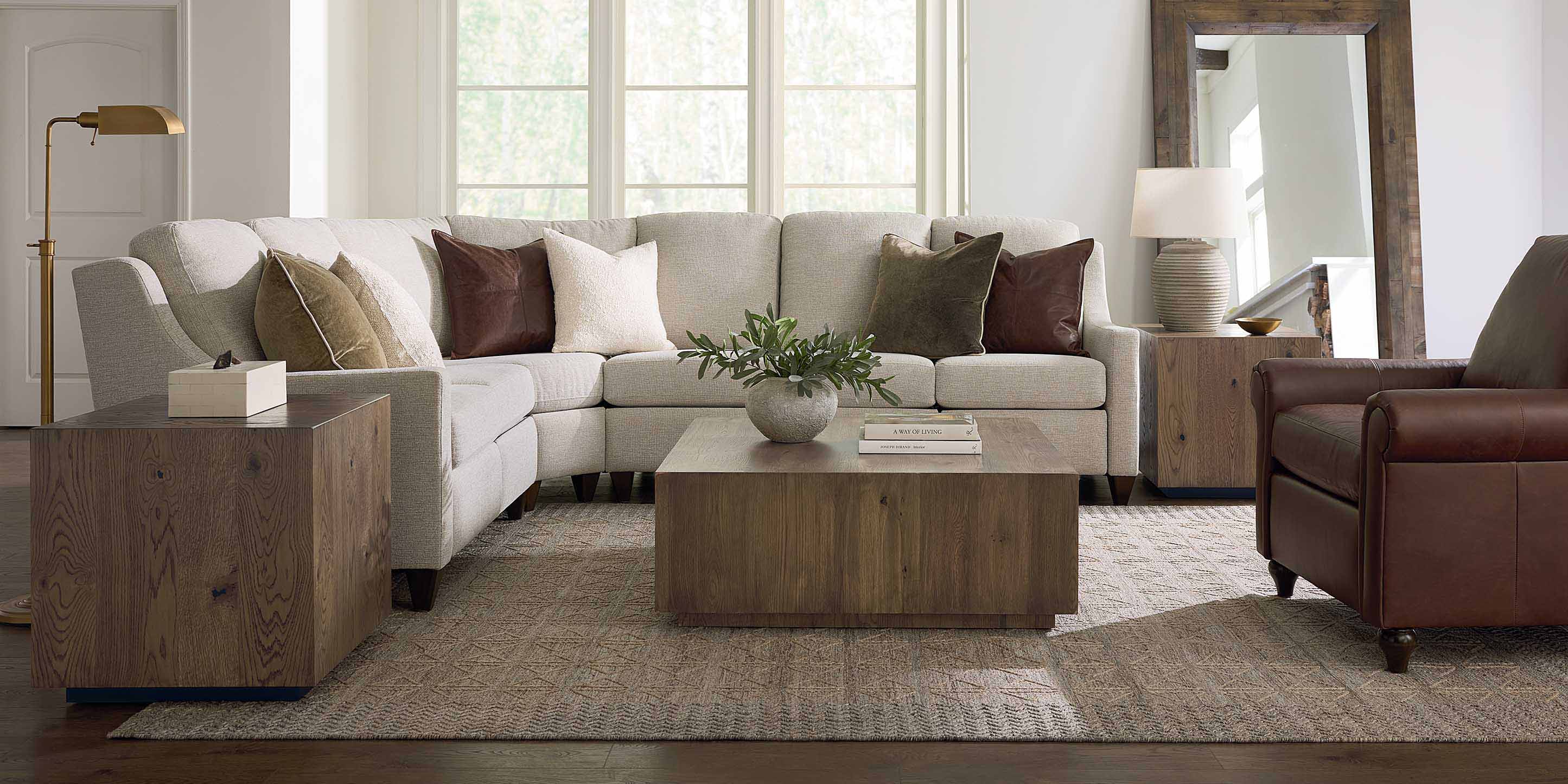Reclining Fabric L Sectional image number 1